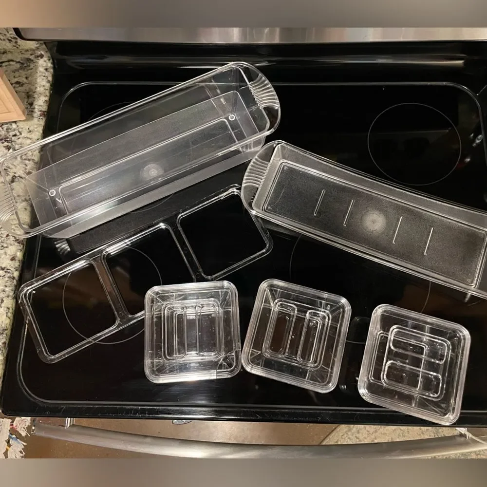 Creative Wear Party Dish 3 Separate Compartments/An Area for Ice & Condensation